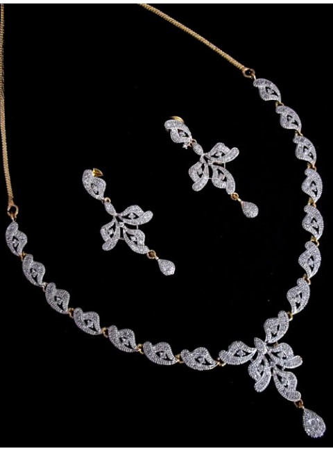 CZ Necklace Set